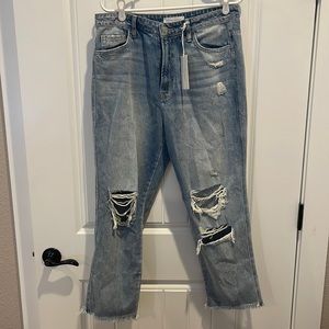 Flying Monkey High Rise Mom Straight